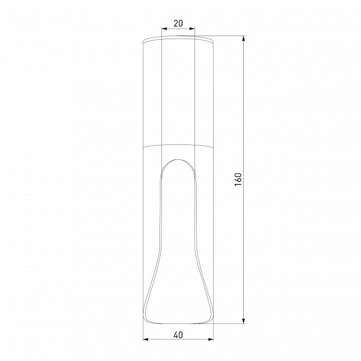 Накладной светильник Elektrostandard Apex a068290