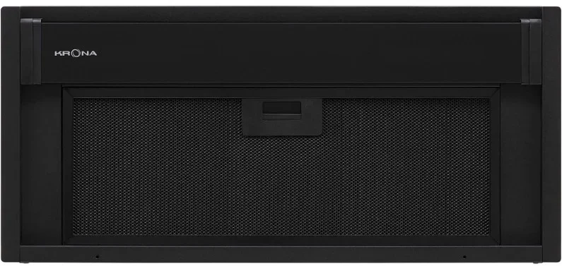 Встраиваемая вытяжка KRONA Изида 600 черное закаленное стекло (Isida 600 black SGC)