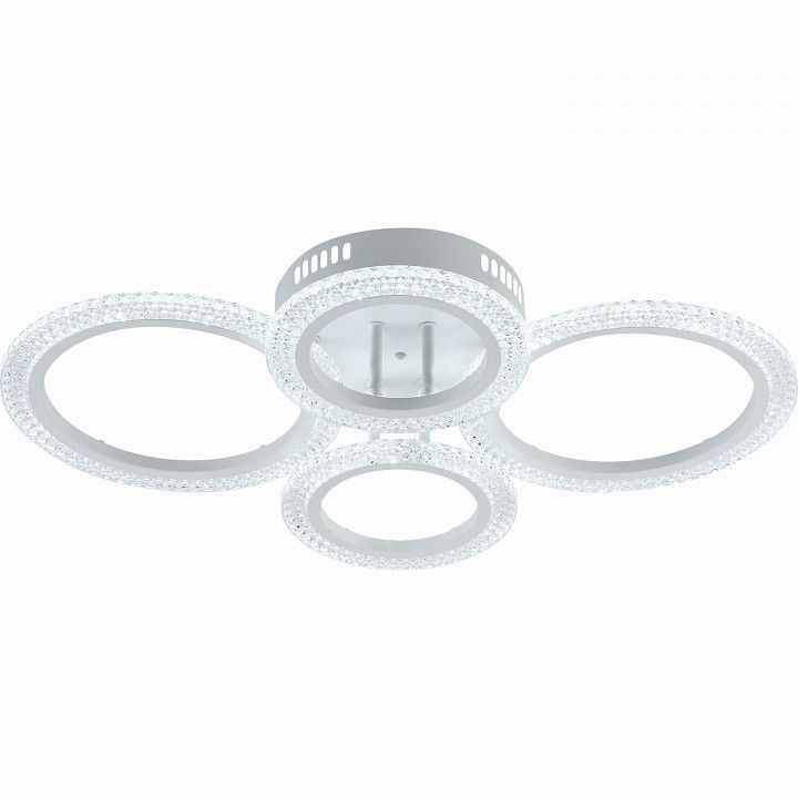 Люстра на штанге Reluce  08488-0.3-2+2C WH Люстра на штанге Reluce  08488-0.3-2+2C WH