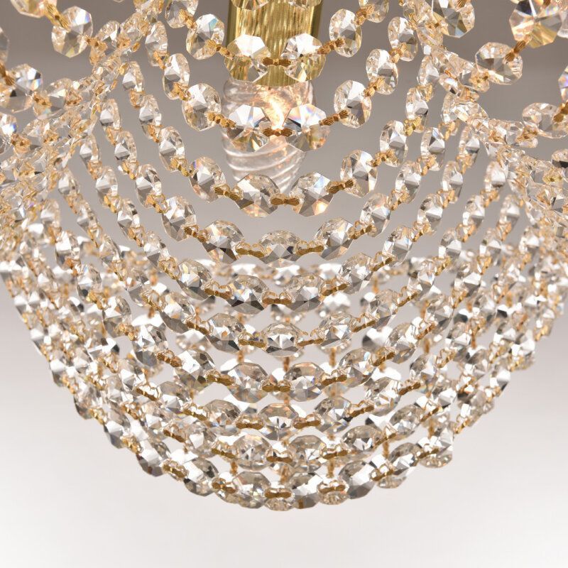 Подвесная люстра Bohemia Ivele Crystal 778 778/49 G