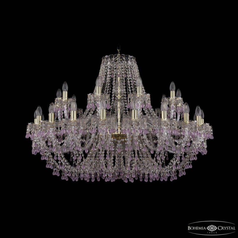 Подвесная люстра Bohemia Ivele Crystal 1410 1410/20+10/400 G V7010