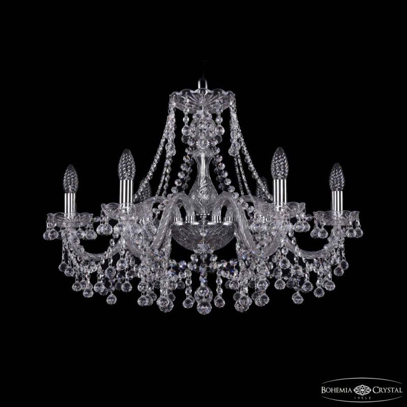 Подвесная люстра Bohemia Ivele Crystal 1409 1409/6/240 Ni