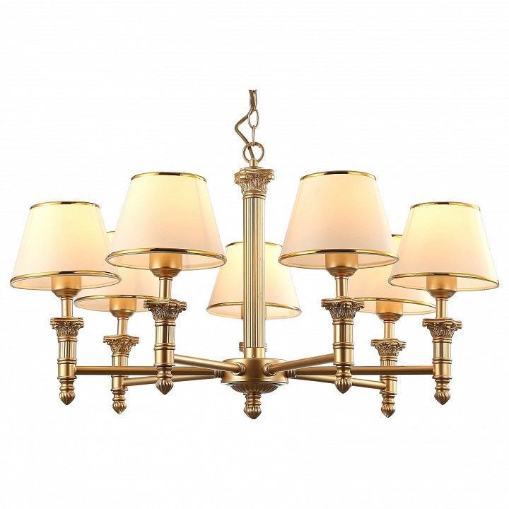 Подвесная люстра Arte Lamp Budapest A9185LM-7SG