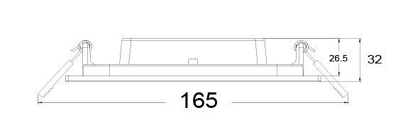 Встраиваемый светильник Maytoni Technical Stockton DL020-6-L12W
