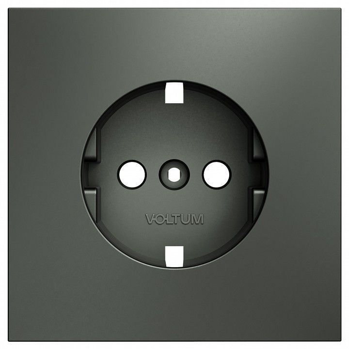Накладка для розетки с заземлением Voltum S70 VLS000606