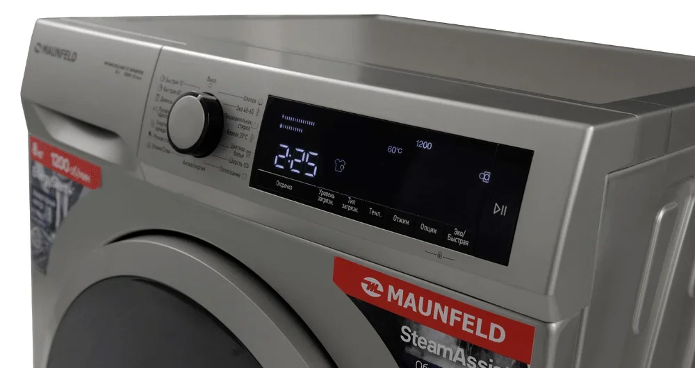 Стиральная машина Maunfeld MFWM128SL400 ST INVERTER