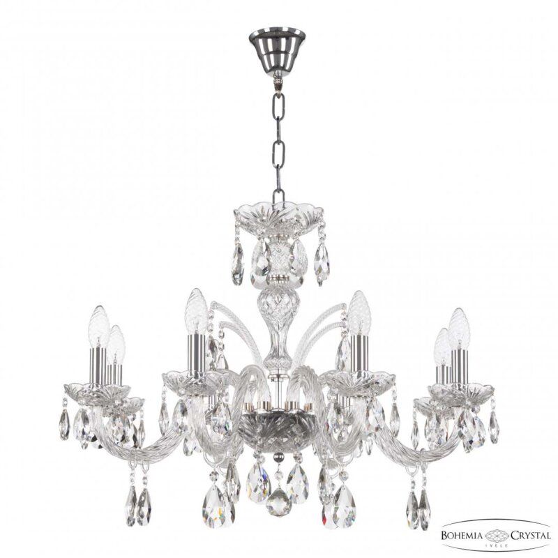 Подвесная люстра Bohemia Ivele Crystal 118 118/8/240 Ni