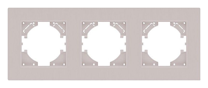 Рамка на 3 поста Kollinger Eleganz Plex EP3CM