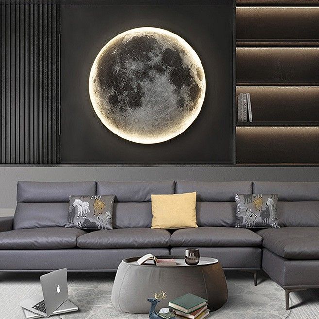 Накладной светильник Imperiumloft COSMOS Мун D90 cosmos-moon01