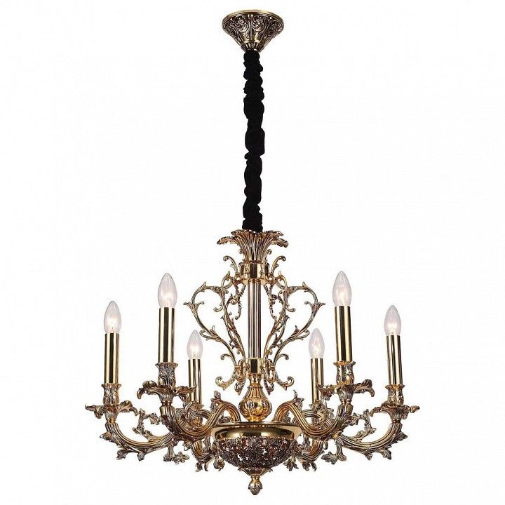 Подвесная люстра Lucia Tucci Firrnze FIRENZE 1780.6 antique gold