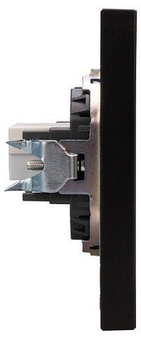 Розетка Ethernet RJ-45 и со шторками, без рамки Kranz STRONG KR-78-0724-5