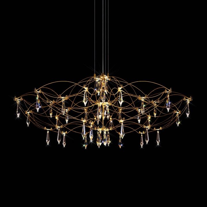 Подвесная люстра Loft it Mira 10586/900 Gold Asfour