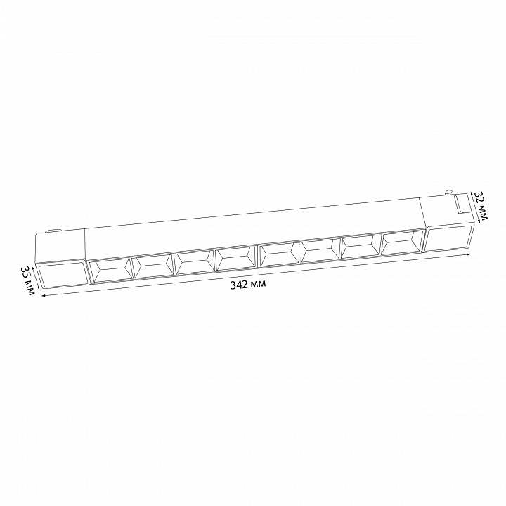 Встраиваемый светильник Volpe ULB-Q282 UL-00010121