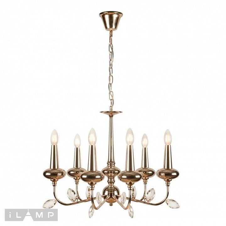 Подвесная люстра iLamp Dames 1020-6GD