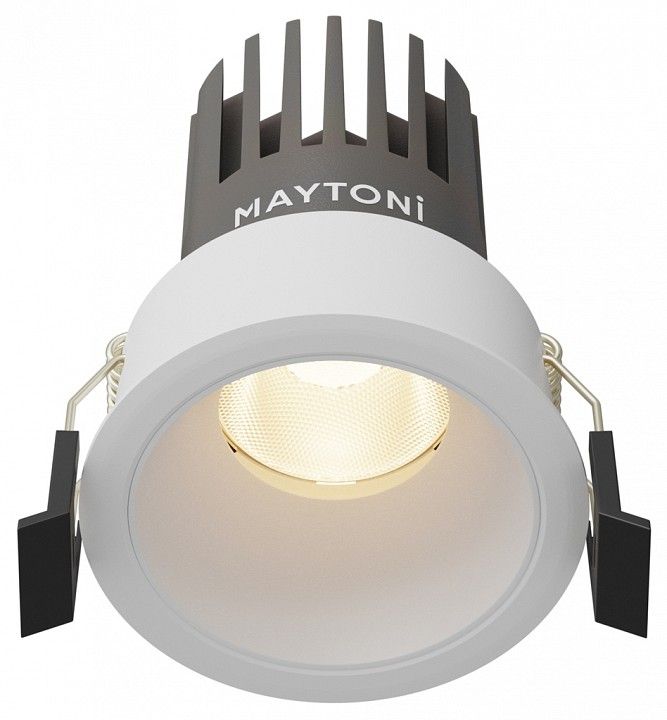 Встраиваемый светильник Maytoni Technical Омут DL115-10W-3K-W