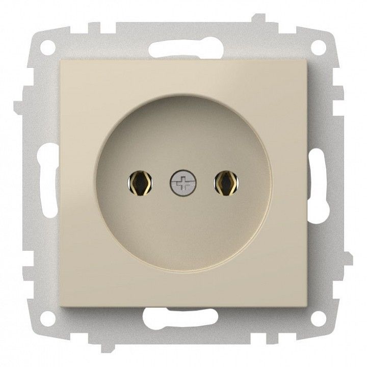 Розетка без заземления, без рамки Elbi Eleсtriс Zena Vega 609-010300-215