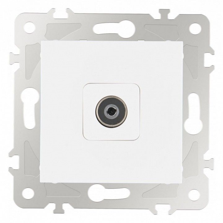 ТВ-розетка без рамки Arte Milano am-203 203.43-1.white
