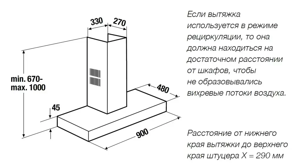 Вытяжка Kuppersbusch DW 9500.0 S1 Stainless Steel