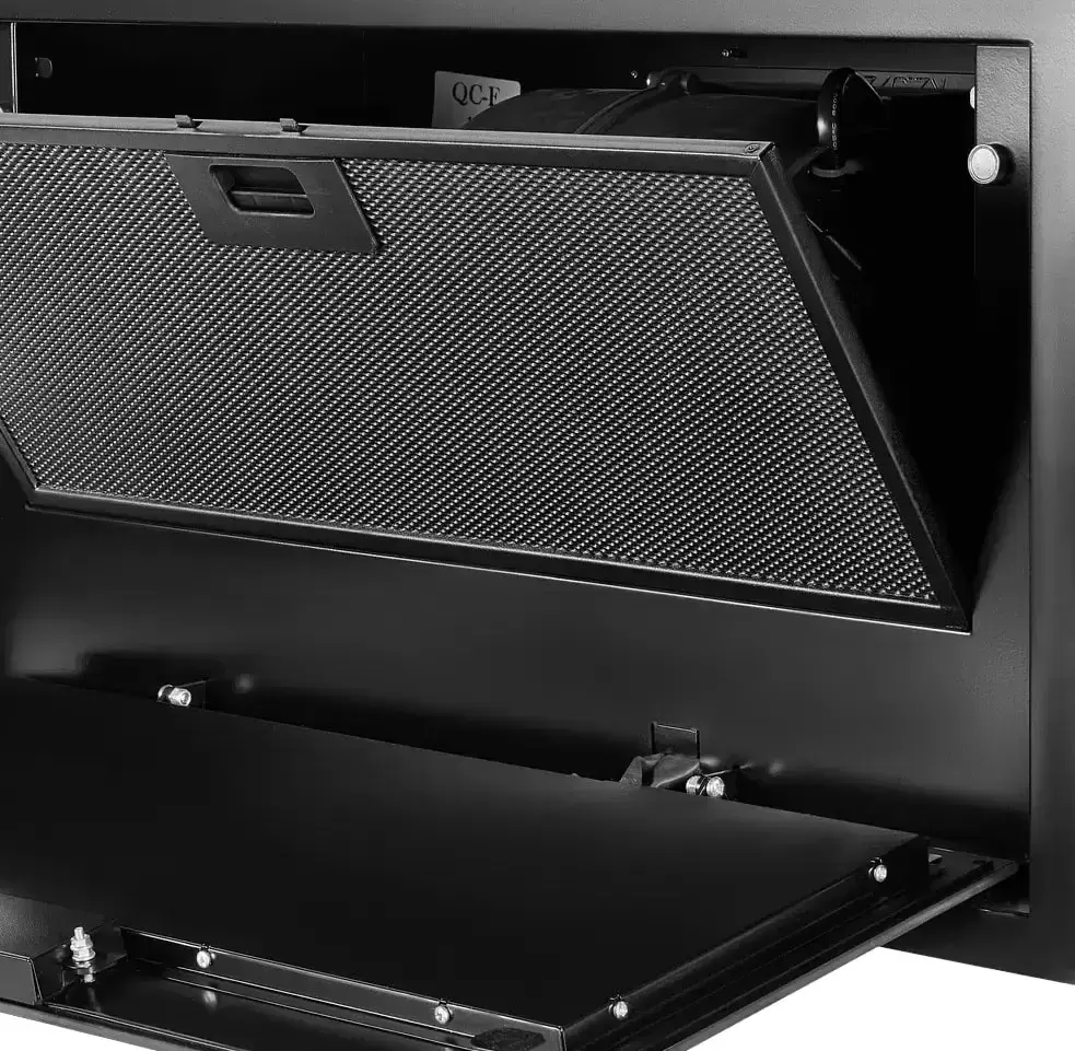 Встраиваемая вытяжка Maunfeld MZR 60 Lux чёрный