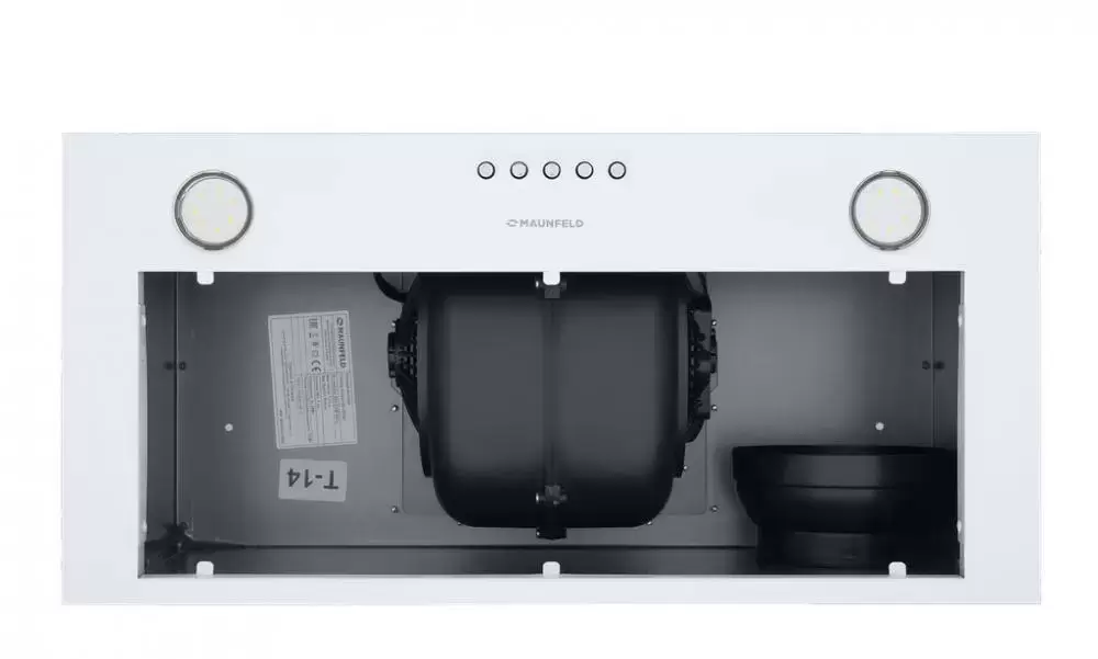 Встраиваемая кухонная вытяжка MAUNFELD Crosby Power 60 белый