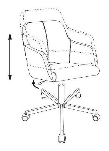 Кресло компьютерное Бюрократ CH-380M 1430564