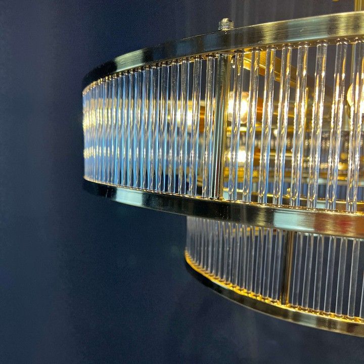 Светильник на штанге Imperiumloft RH Marais Round Chandelier 40,2668
