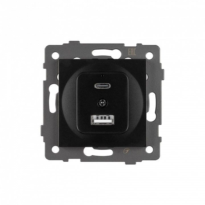 Механизм розетки 2хUSB type A и C Arlight SCT 049838