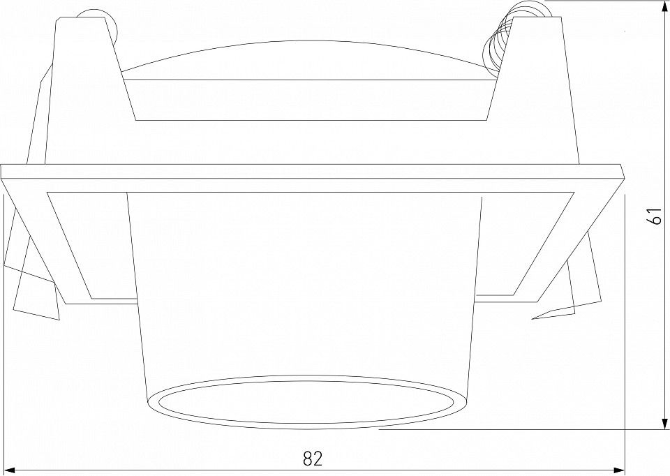 Встраиваемый светильник Elektrostandard Conner a063994