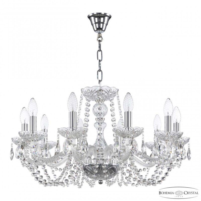 Подвесная люстра Bohemia Ivele Crystal 119 119/10/240 Ni