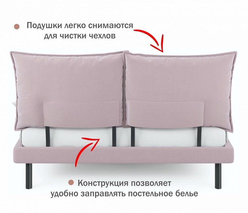 Кровать полутораспальная Fly 1400