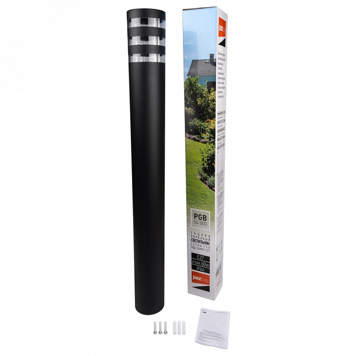 Наземный низкий светильник Jazzway  PGB 04-800 E27 BL IP44