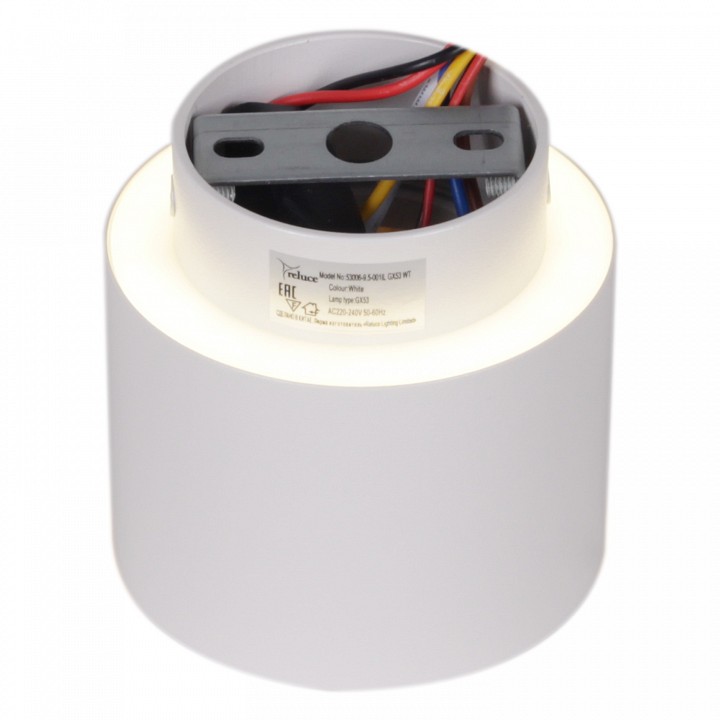 Накладной светильник Reluce Technical 53006 53006-9.5-001IL GX53+LED3W WT