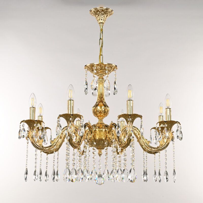 Подвесная люстра Bohemia Ivele Crystal AL7901 AL79101/8/250 A G
