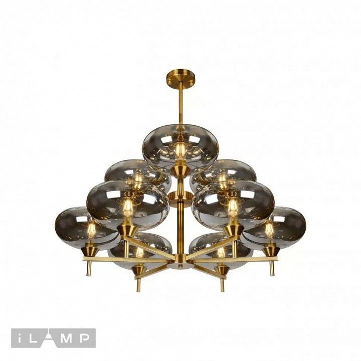 Люстра на штанге iLamp Rivoli 6607/9 GD
