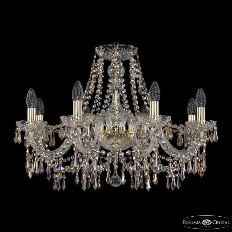Подвесная люстра Bohemia Ivele Crystal 1403 1403/8/240 G R801