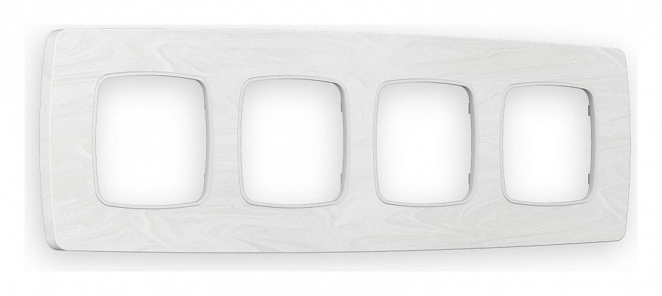 Рамка на 4 поста Ambrella Volt OMEGA OF940104