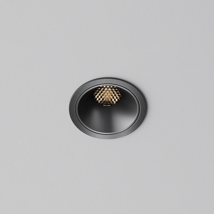 Встраиваемый светильник Maytoni Technical Альфа DL043-01-10W3K-RD-B-1