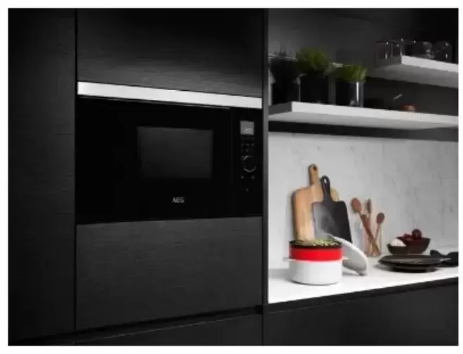 Встраиваемая микроволновая печь AEG MBB1756DEM
