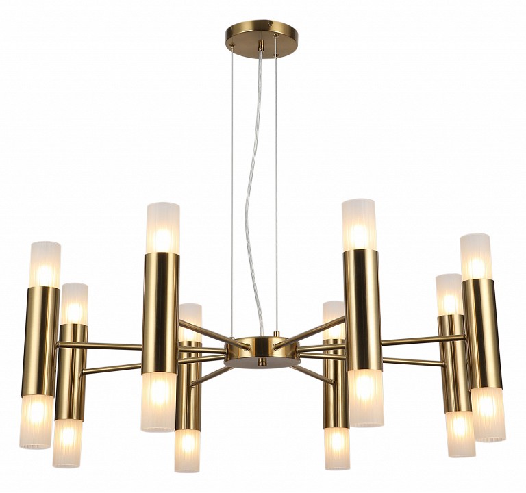 Подвесная люстра ILLUMICO BRASS IL0314-16P-79 BRASS