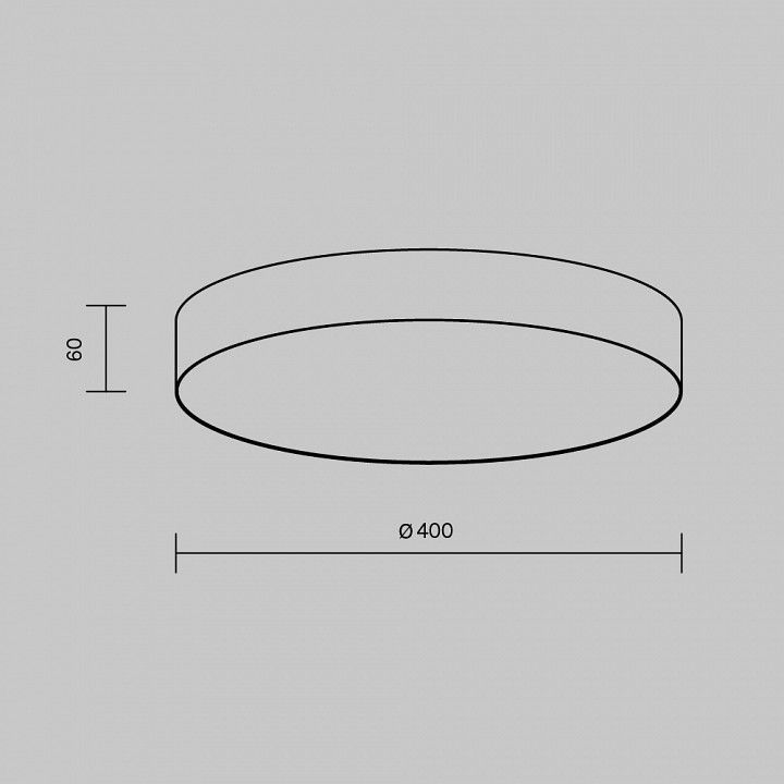 Накладной светильник Maytoni Technical Zon C032CL-45W2.7K-RD-MG