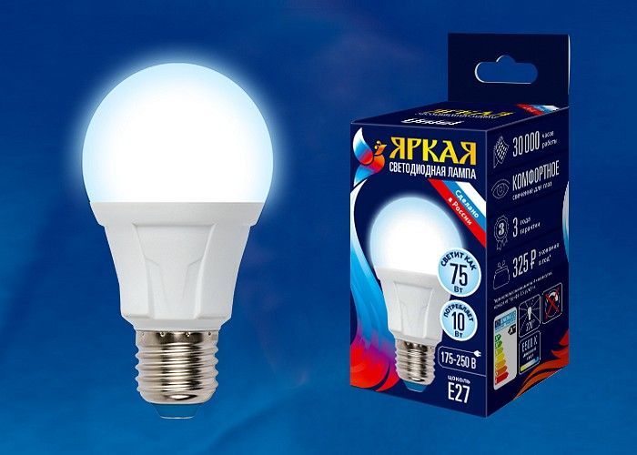 Лампа светодиодная Uniel FR PLP01WH E27 10Вт 6500K UL-00002004