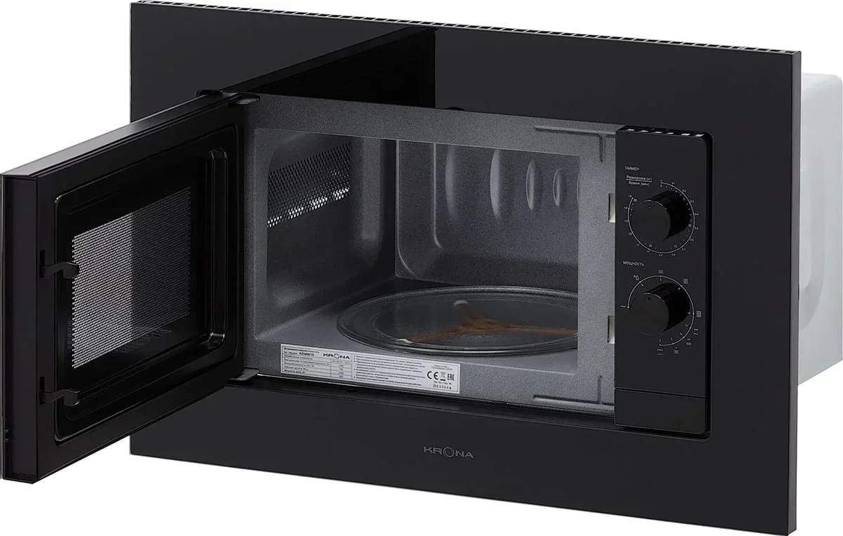 Встраиваемая микроволновая печь KRONA WIRBEL 60 BL