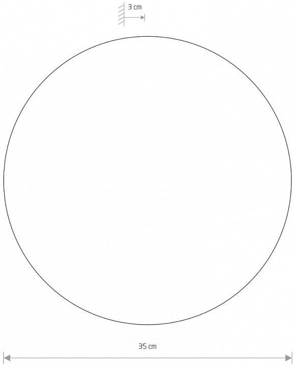 Накладной светильник Nowodvorski Ring Led L 10348