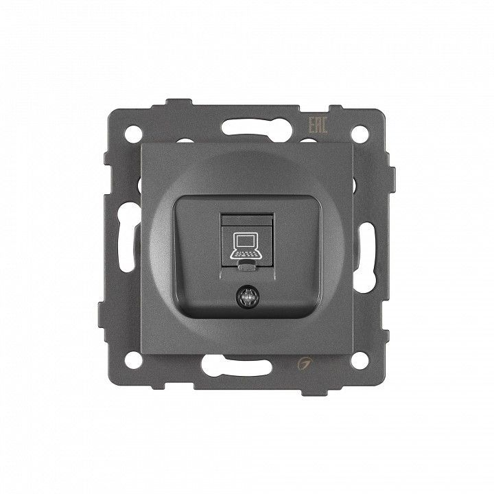 Розетка Ethernet RJ-45 и со шторками, без рамки Arlight SCT 049848