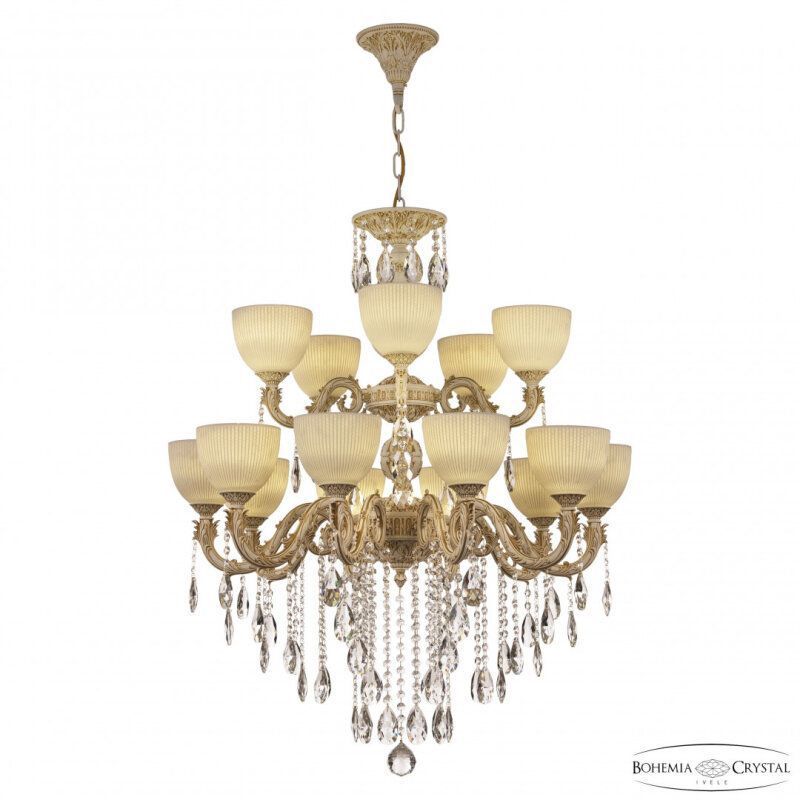 Подвесная люстра Bohemia Ivele Crystal AL7901 AL79101/10+5/250/2D B WMG P1 U Line