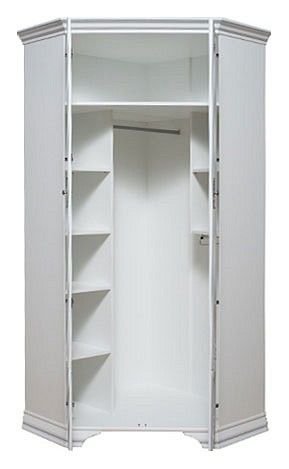 Шкаф платяной BlackRedWhite Кентаки 00010104, SZFN2D