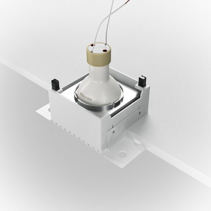 Встраиваемый светильник Maytoni Technical Пай DL051-01-GU10-SQ-WS
