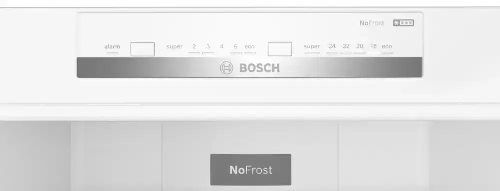 Холодильник с нижней морозильной камерой BOSCH KGN39UK22R