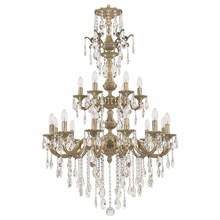 Подвесная люстра Bohemia Ivele Crystal 7201 72101/12+6/250/XL/2d B FP