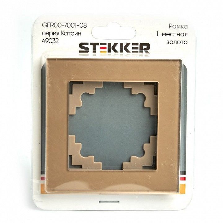 Рамка на 1 пост Stekker Катрин 49032